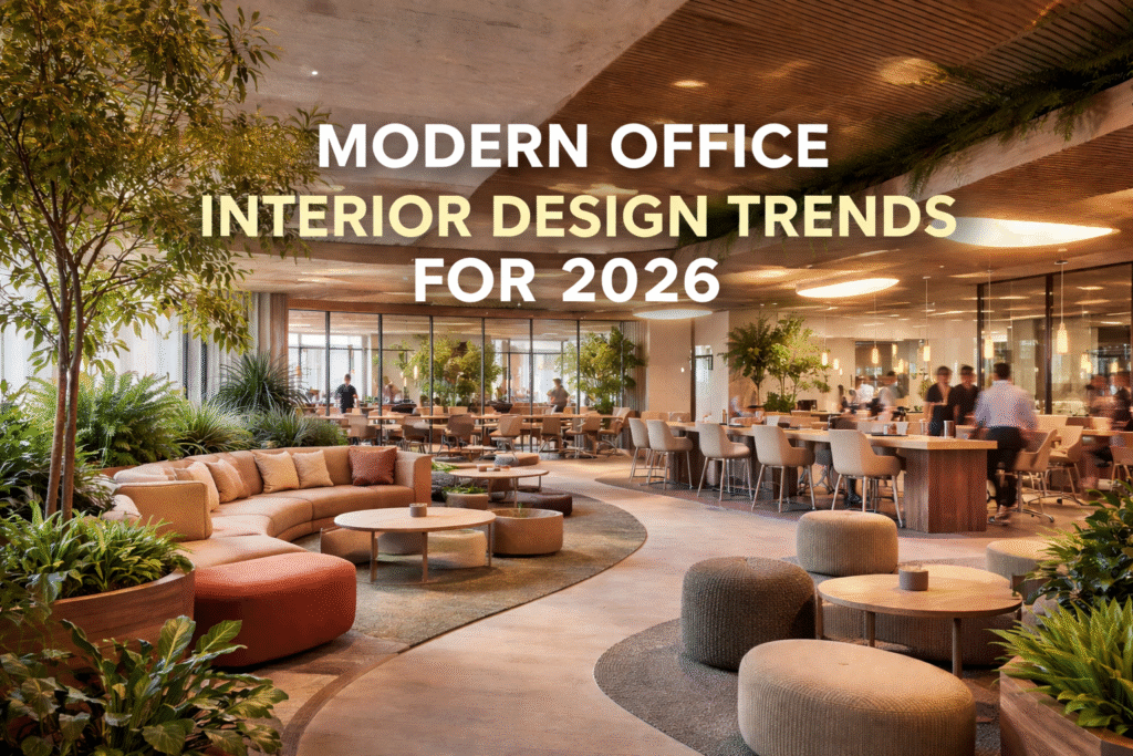 Modern Office Interior Design Trends for 2026